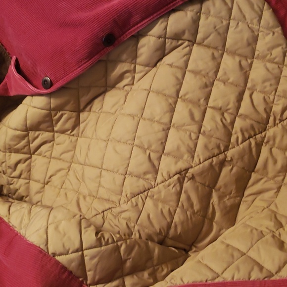 Like New LL BEAN BEAUTIFUL CORDORY DARK SHADE OF CORAL 2X - Picture 4 of 10